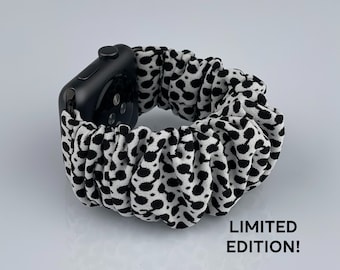 Scrunchie Apple Watch-armband | Bomull, handgjort