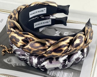 Leopard Headband For Women | Shiny Headband Nice Gift For Women