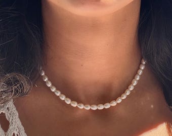 Perles D'eau Douce Pour Bijoux - Diamètre 8,5-9,5 Mm - Longueur 46 Cm - Collier Ou Bracelet - Neuf