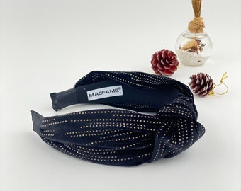 Velvet Knotted Headband | Fashion Hair Accessory