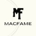 MacfameDesigns store logo