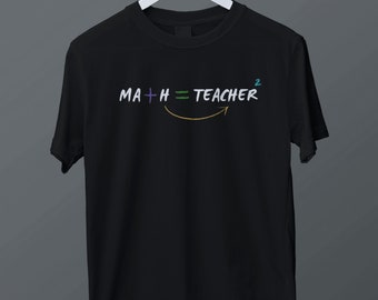 Unisex Heavy Cotton Math Teacher Tee, Teacher Gift, Teacher Appreciation, Math Classroom Tee, Teacher Shirt, Math Gift, Teacher Sign, Gift