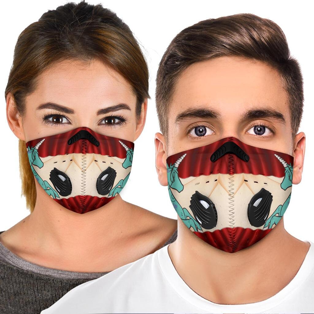 cute unicorn print premium face mask custom mask handmade etsy