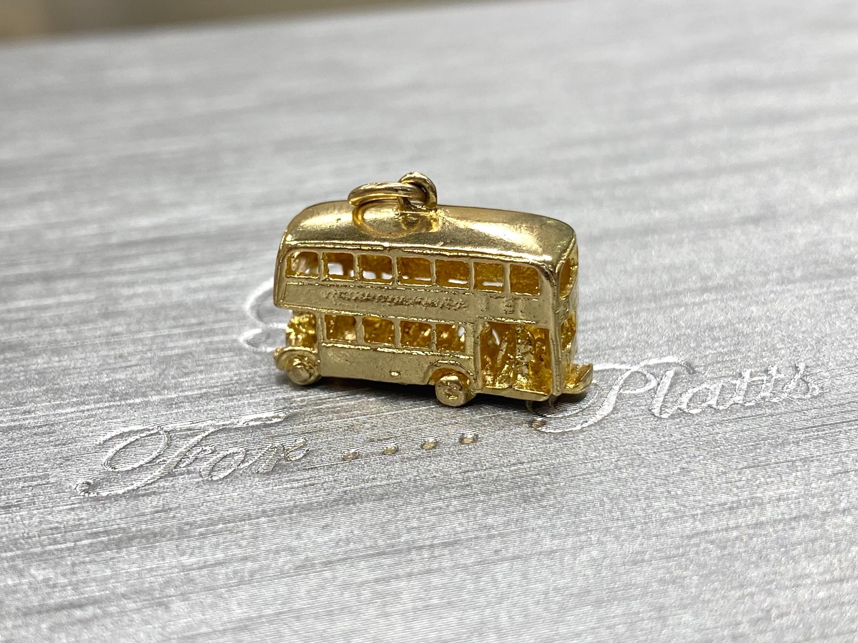アンティーク9Kロンドンバス チャーム 9ct Gold Bus Charm - Etsy