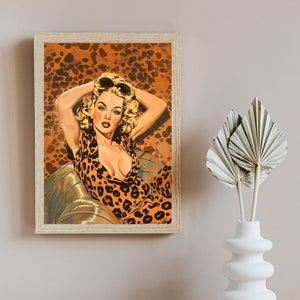 Tigress Wall Art, Digital Print, Poster, Wall Decor, Digital Download, Digital Poster