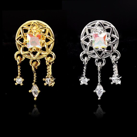 Orecchini Pendenti Bambina Set 12 Paia Orecchini A Clip Per Bambine - Senza Fori, Con Cuscinetti Morbidi, Design Carino A Farfalla, Arcobaleno, Unicorno E Sirena Accessori Bimba Principessa