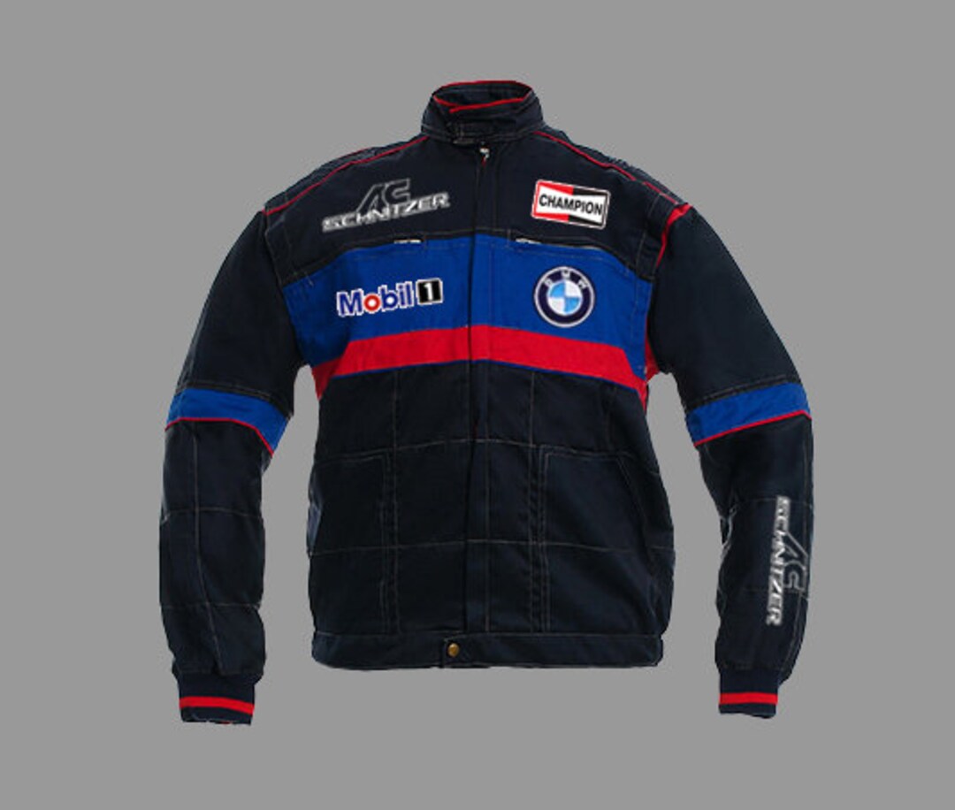 New Men's BMW Ac Schnitzer Fan Team Workwear Jacket Workwear Mechanics ...