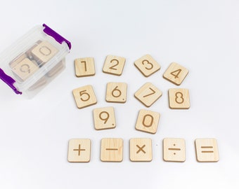 Waldorf Edukacyjna Zabawka Matematyczna, Drewniany Magnetyczny Zestaw Symboli Matematycznych, Waldorf Zabawki Matematyczne, Podstawowa Gra Matematyczna, Aktywność Edukacyjna Przedszkola, Edukacja Domowa