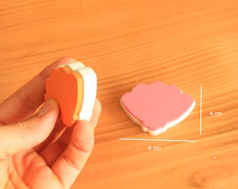 Shell Knobs for Drawer and Dresser,  Shell Natural Wooden Nursery Knobs for Kids Room, Dresser and Drawer Bedroom Handle