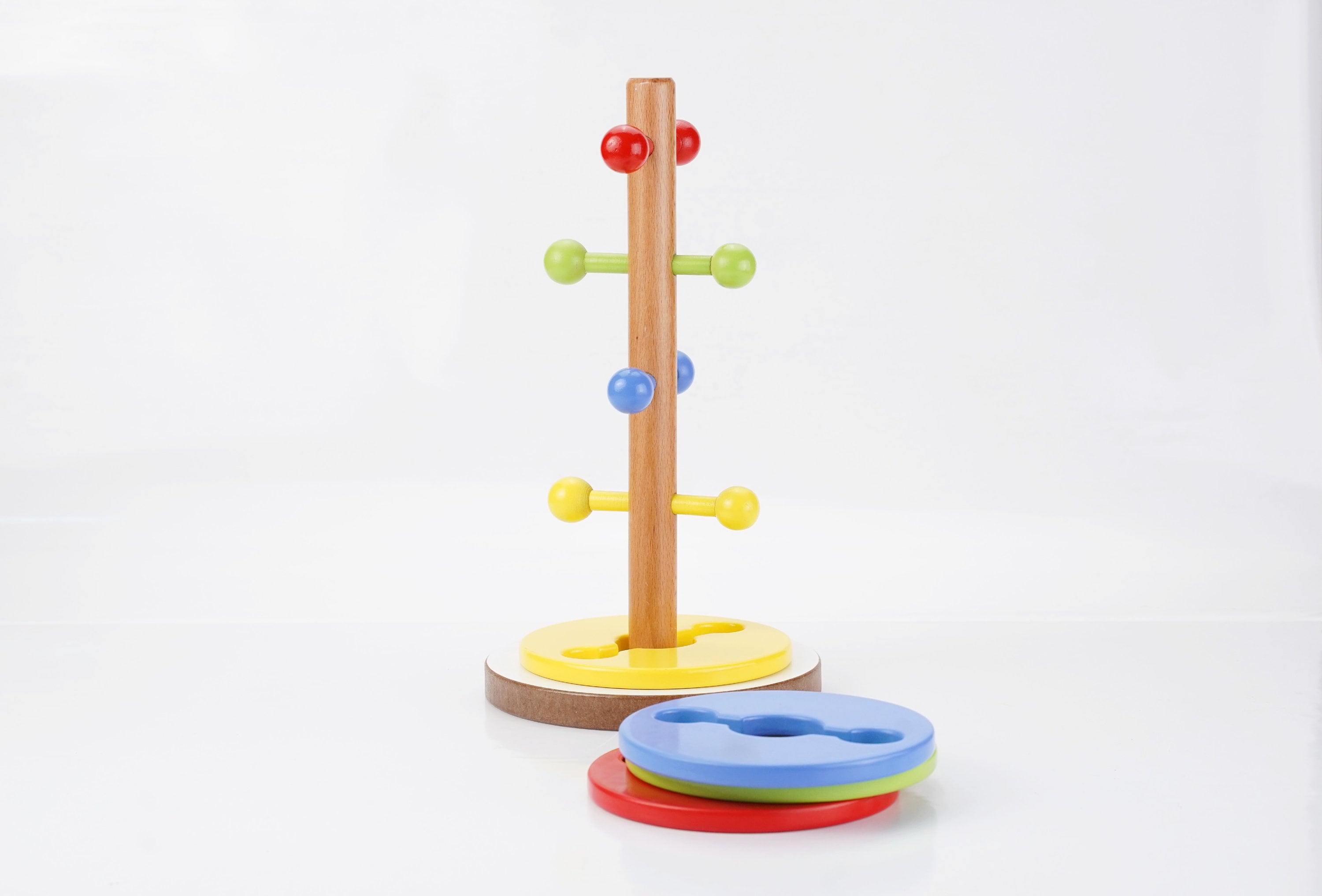 Corrispondenza di colore Montessori Slide Puzzle per bambini rompicapo gioco in