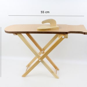 Gray Wooden Ironing Stool Special Clothes Tailor Ironing Board Miniature Sleeve  Board Household Pressing Board Multi-functional Thickened 