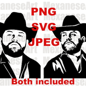 Luis R Conriquez, PNG, JPEG, SVG, Banda, Mexican, Corridos, Cricut, Printable, Graphics Download, Logo, sublimation, silhouette