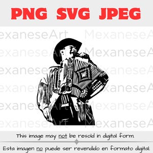 Alfredo Olivas, PNG, JPEG, SVG, Banda, Mexican, Cricut, Printable, Graphics Download, Logo, sublimation, Sticker