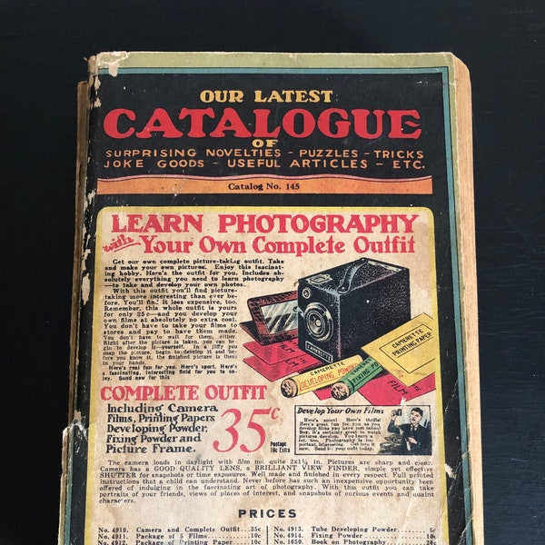 Johnson Smith Catalog Etsy