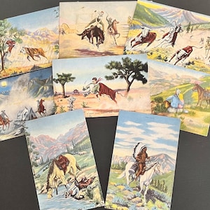 Western Postcards - Etsy