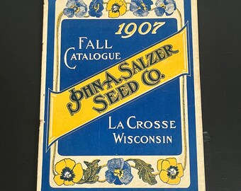 1907 John A Salzer Seed Company Fall Catalogue – Antique Wisconsin Farm