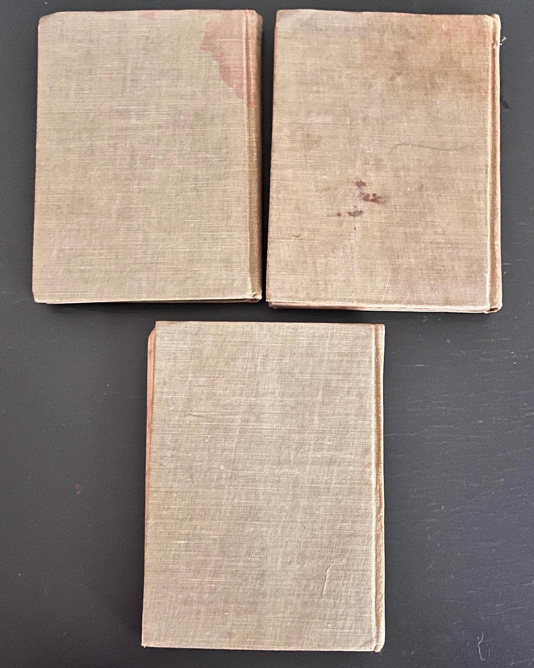 Antique Book Set- Works of Literature Published During the Edwardian ...