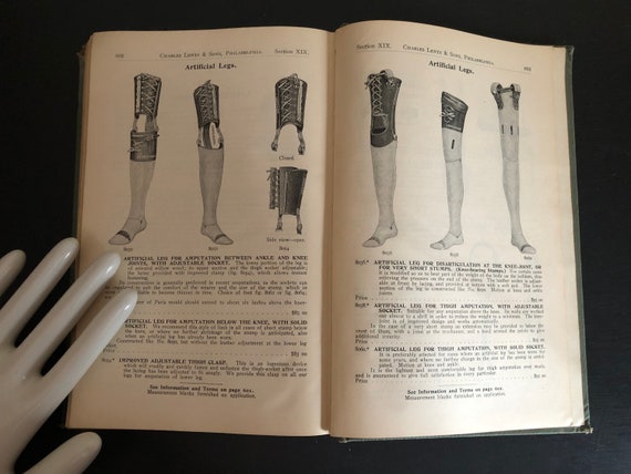 1911 Charles Lentz & Sons 7th Edition Catalogue Surgical