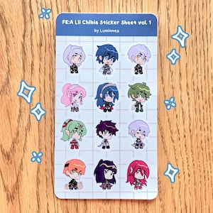 Fire Emblem Awakening Sticker Sheet