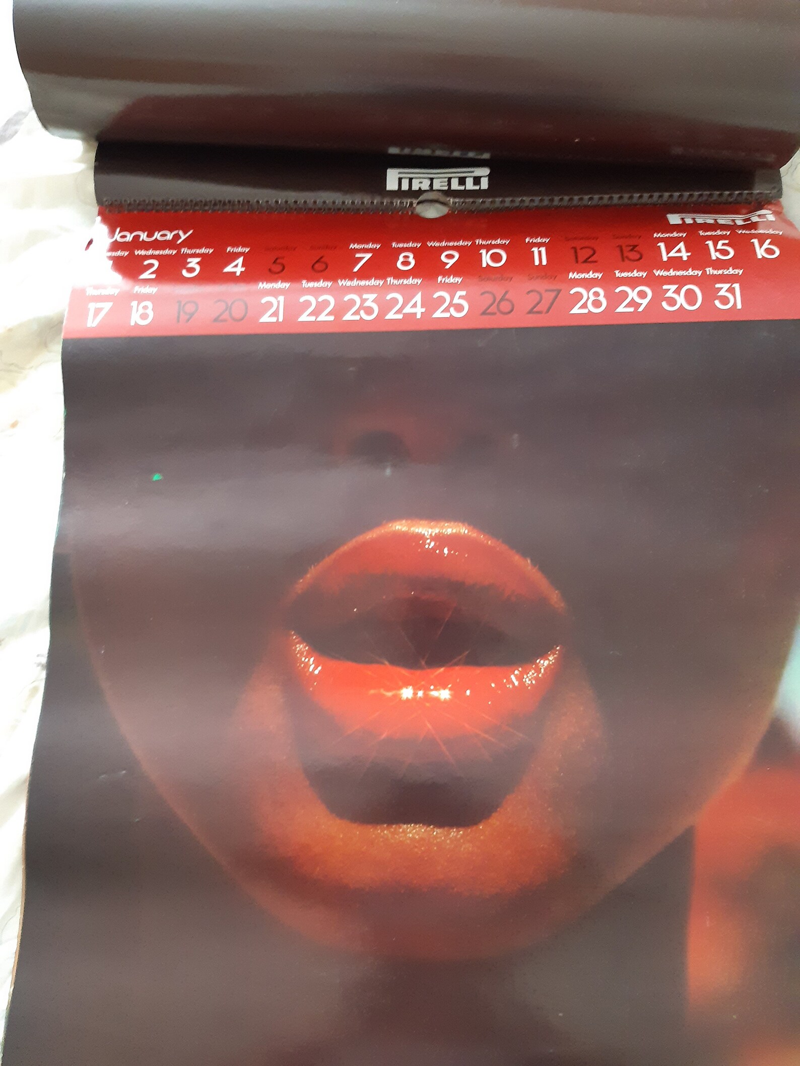 Vintage Pirelli Calendar 1974 Limited Edition Etsy UK