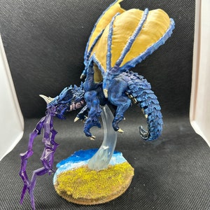 Young Blue Dragon Miniature HandPainted