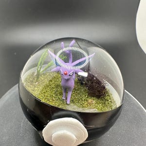 Espeon Pokeball hand made and painted