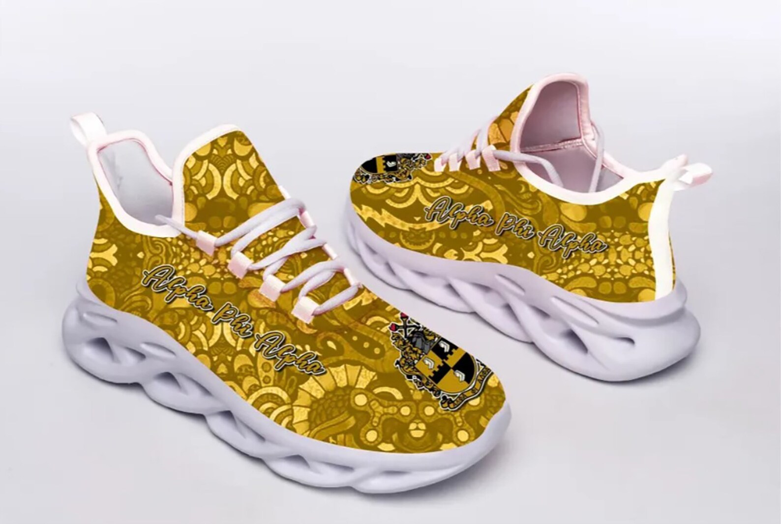 Alpha Phi Alpha Max Soul Shoes Alpha Phi Alpha White