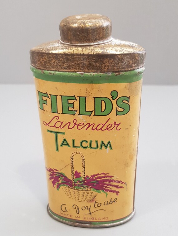 Vintage Talcum Powder Tin Bottles - Various Available - Etsy
