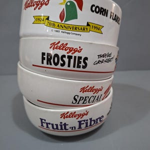 Miski na płatki zbożowe Kellogg's Vintage – dostępne w różnych wariantach