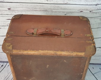 Large Vintage Cabin Trunk