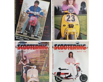 Revistas Vintage Scootering: Primeros números desde 1988 - Número 27 al Número 30