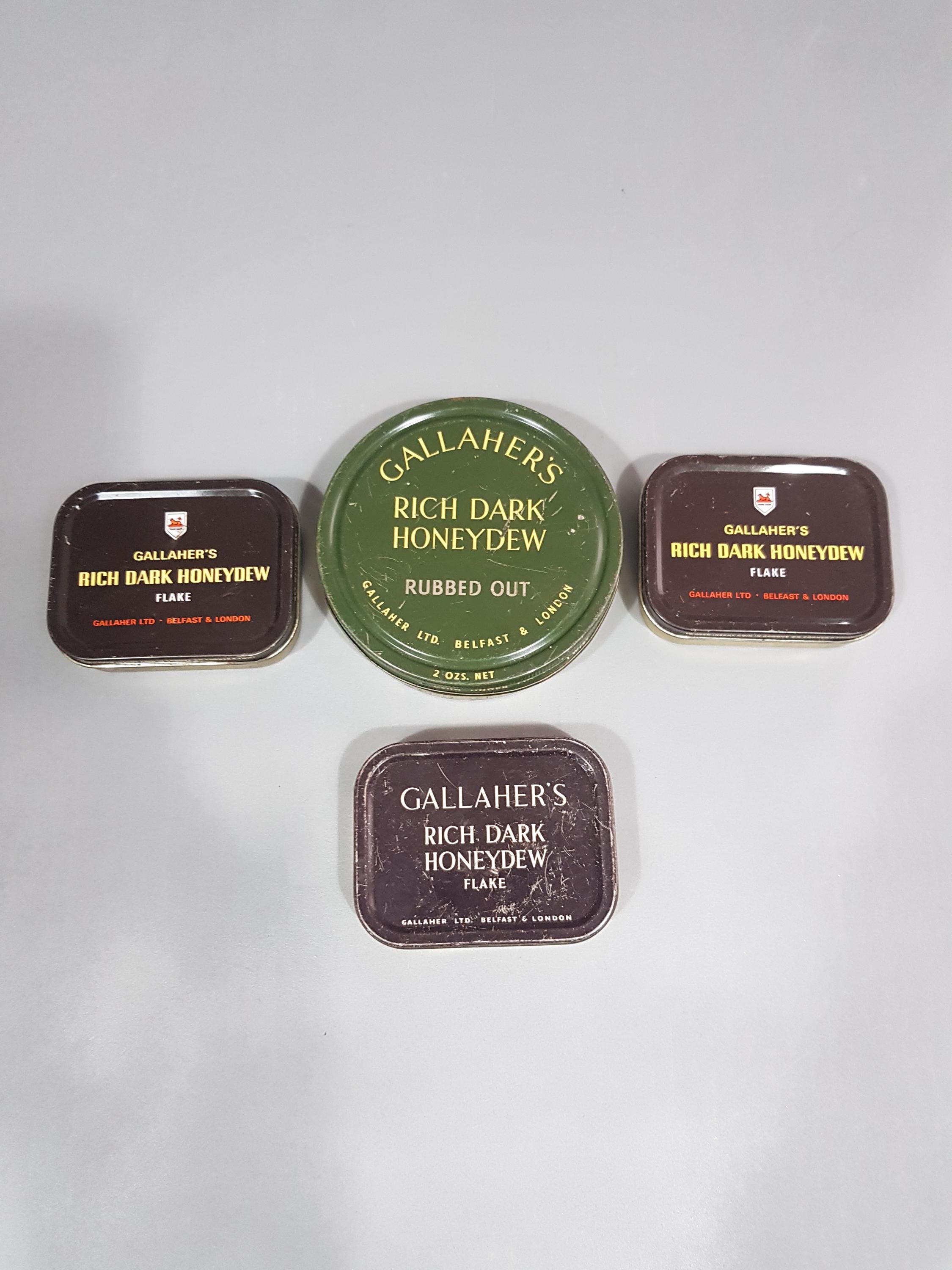 honeydew tobacco Vintage Gallaher's Honeydew Tobacco Tins - Various Options Available - 1oz  & 2oz