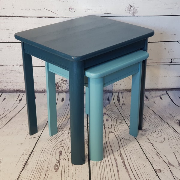 Upcycled Nest of Tables Etsy UK