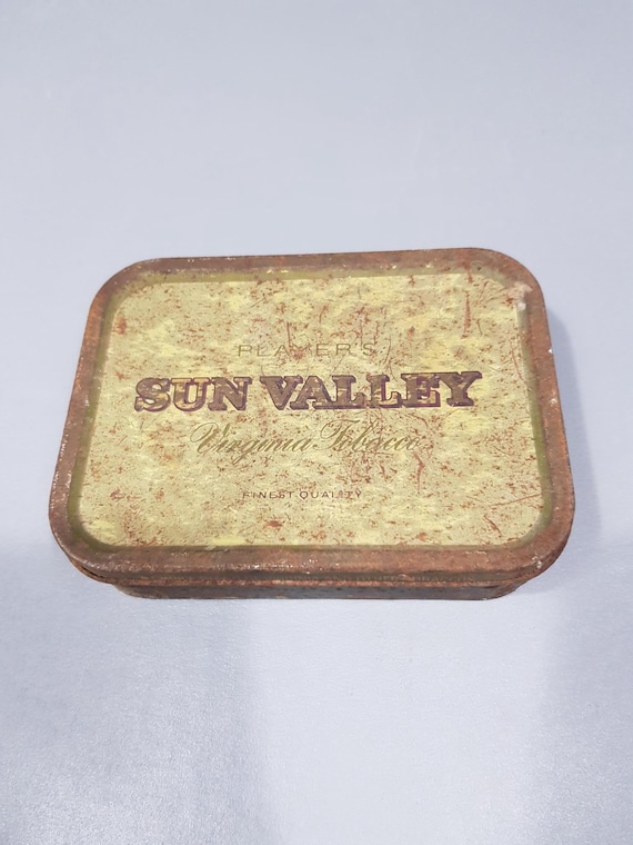 Vintage Player's Sun Valley Virginia 2oz Tobacco Tin