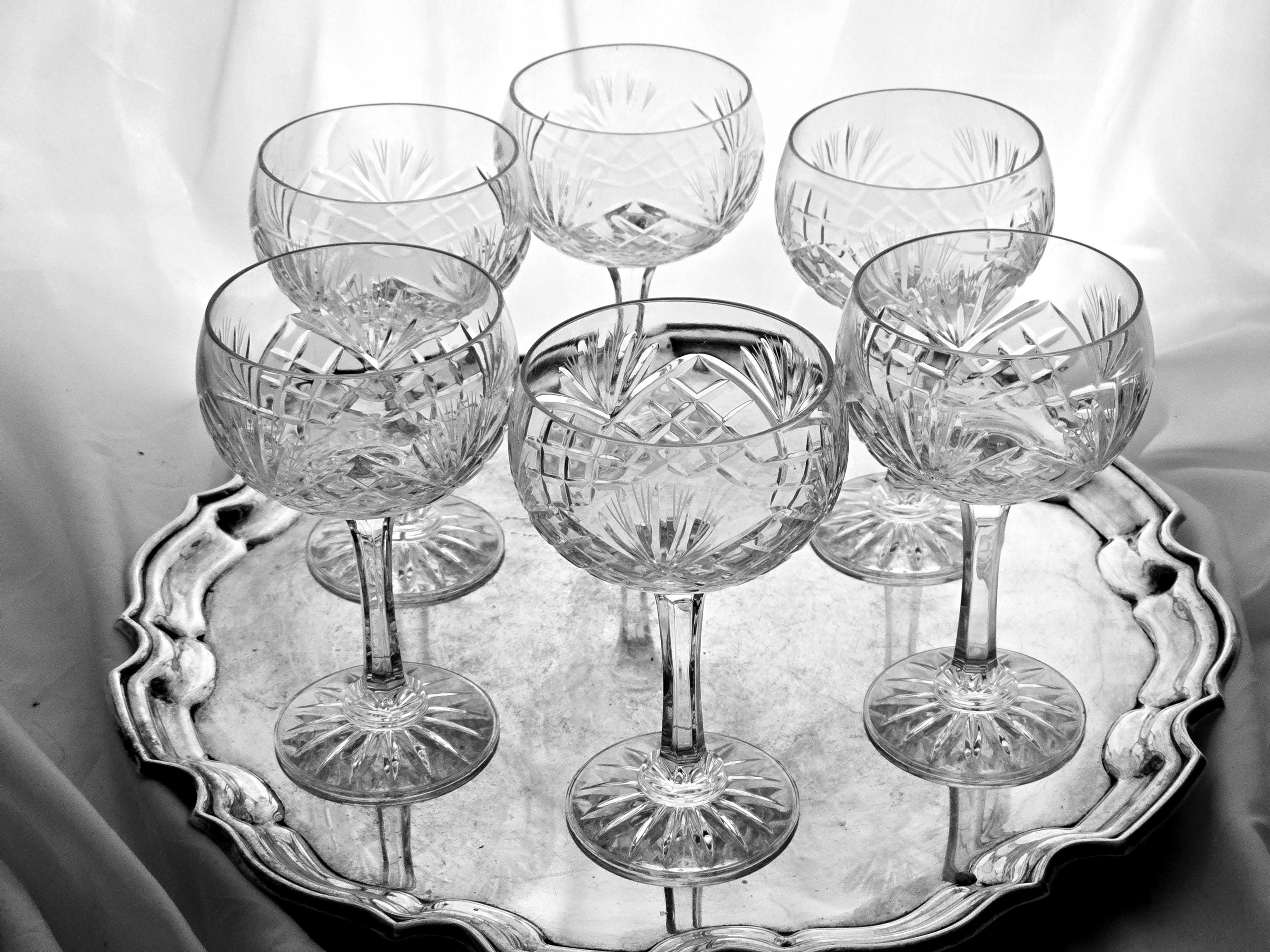 未使用BOHEMIA GLASS クリスタル花瓶 鷲の彫刻 未使用BOHEMIA GLASS