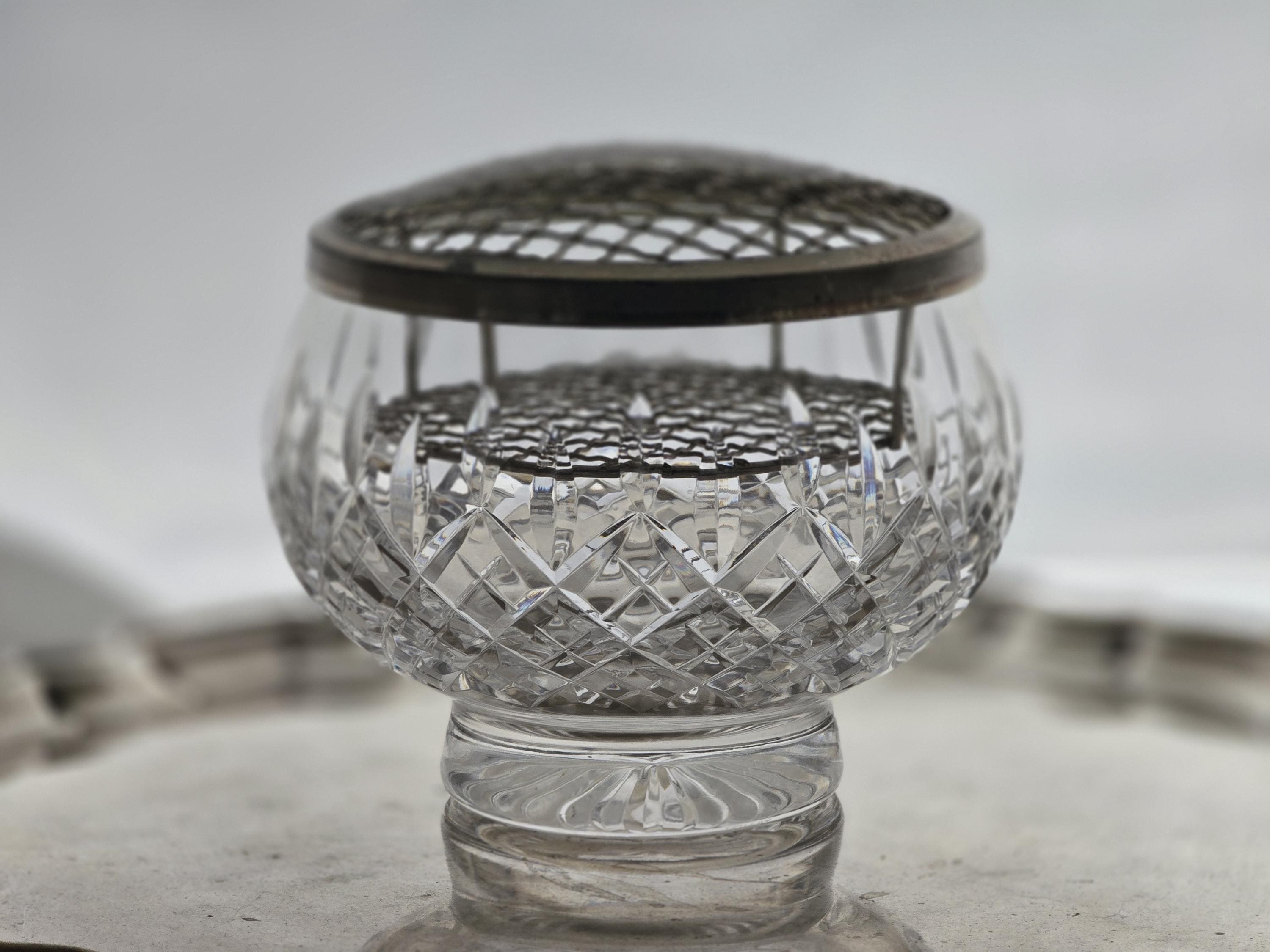 Stuart Crystal Rose Bowl - Etsy