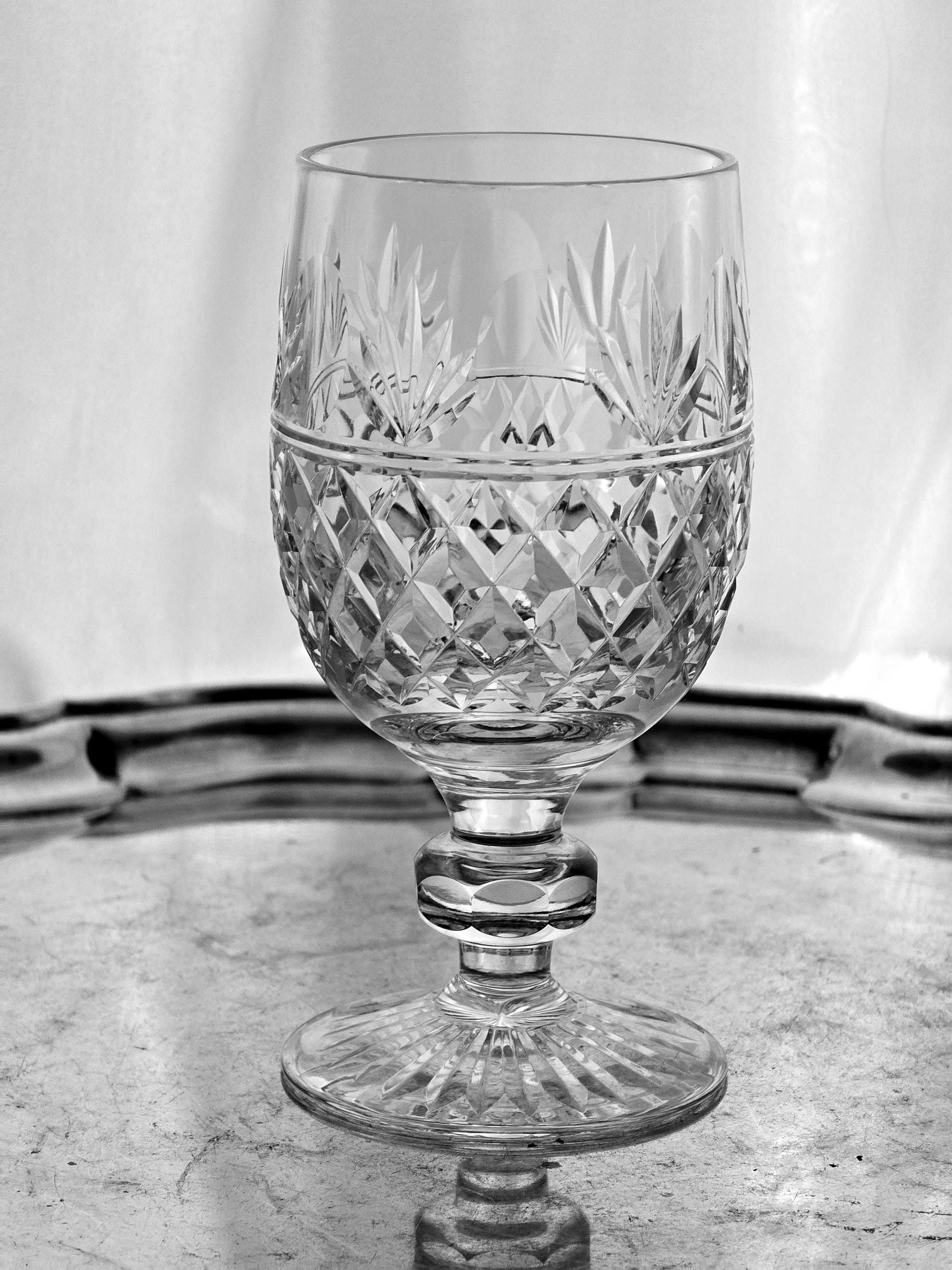 Set of 4 Stuart Crystal Montrose Pattern Claret Wine Glasses - Etsy