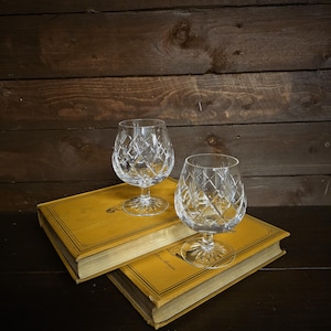 Edinburgh Crystal Scotland &quot;Kelso&quot; brandy glass ,snifter 1993 - 1998, 5 available