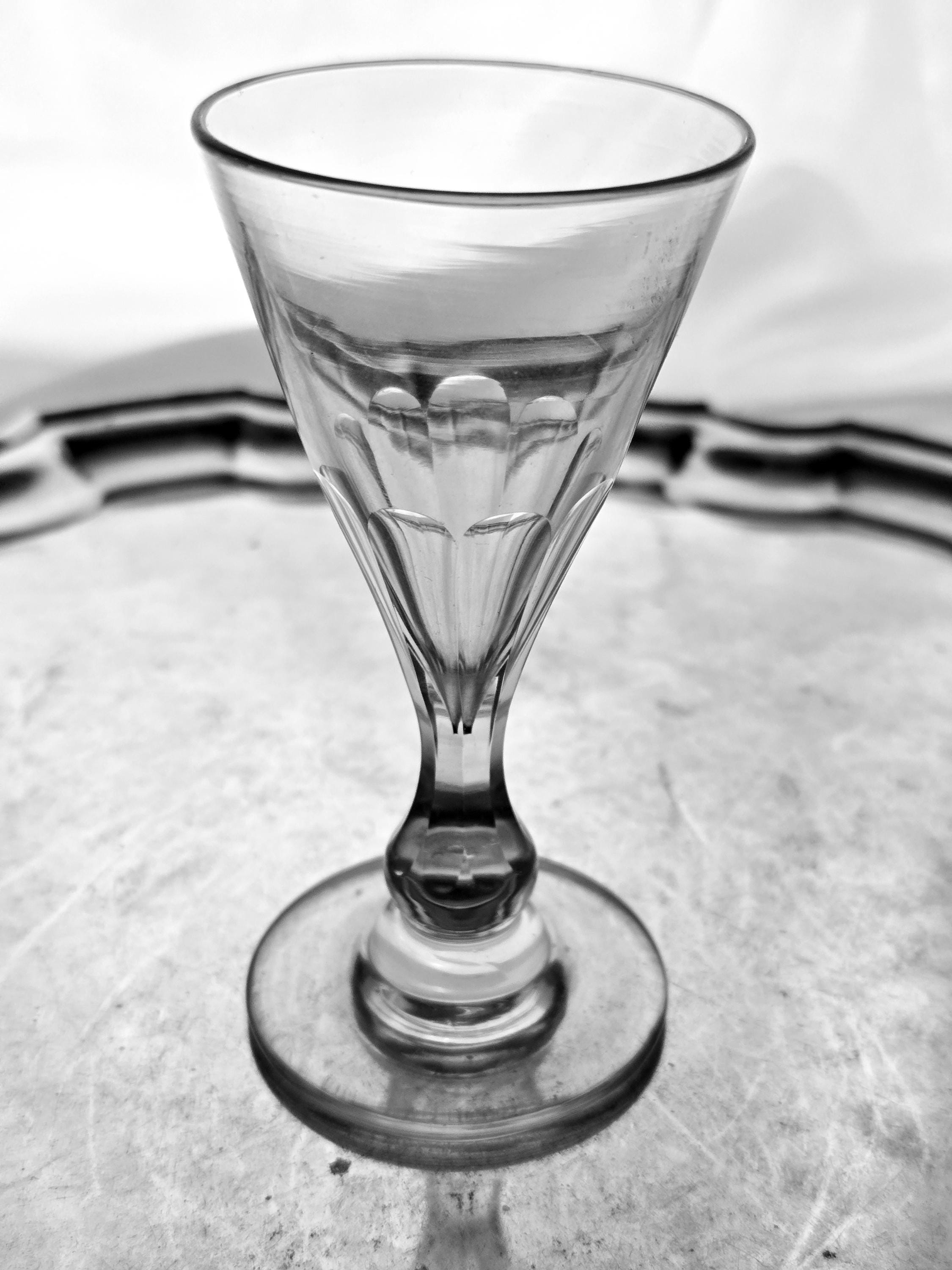 kjkj 様　　Antique wineglass oldsea Antique Glass Victorian Wine Glass 1840s Collectable (GC1568