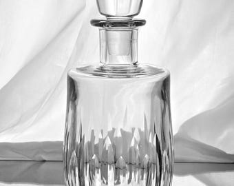 Baccarat Lorraine  cut Decanter ,signed  1953/1978 vintage