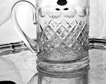 Tankard Crystal ,Royal Brierley ,Henley cut 1994/1995 Vintage collection