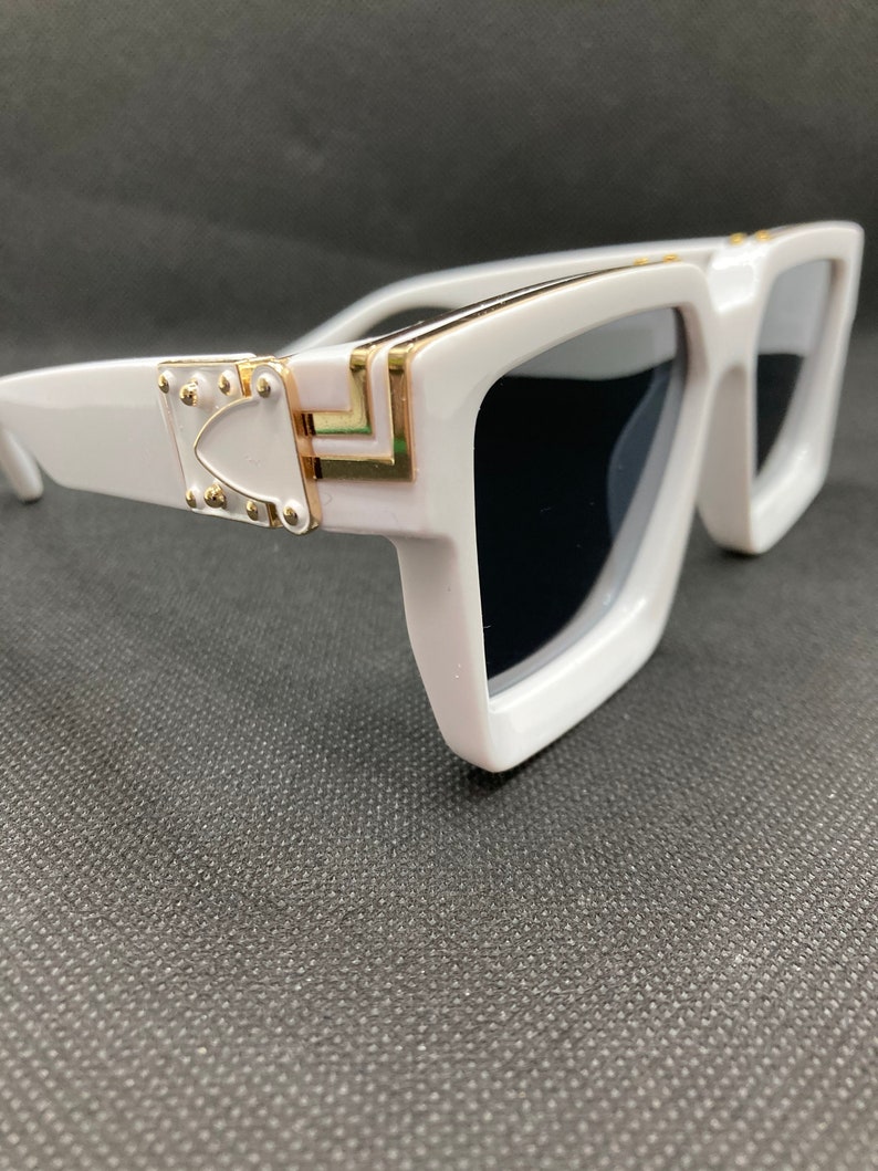 mens white sunglasses designer