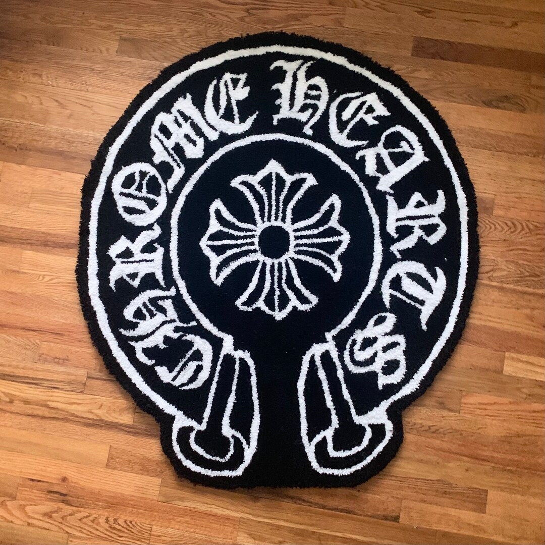 Chrome Hearts Rug Etsy