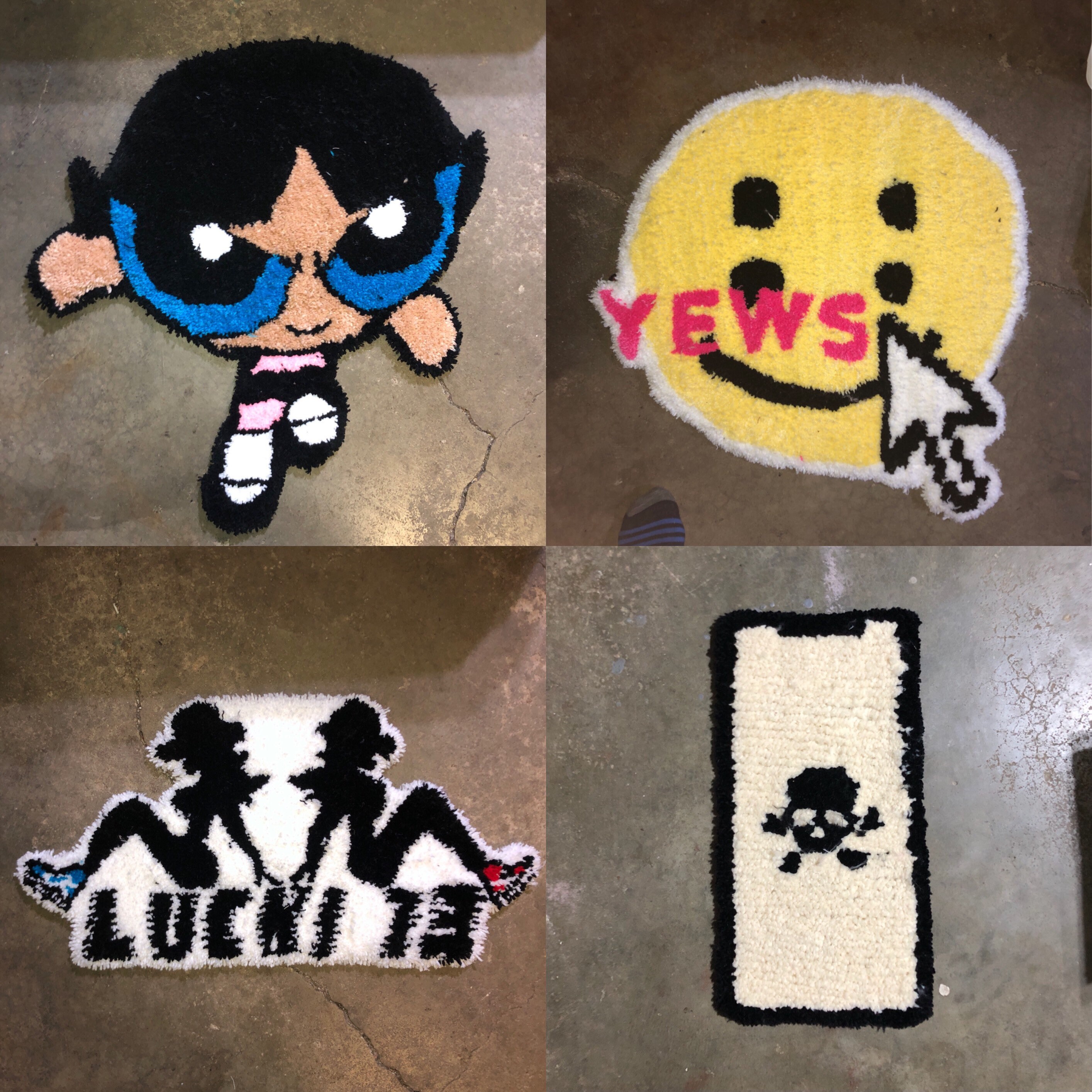 Custom rugs made to order. Etsy