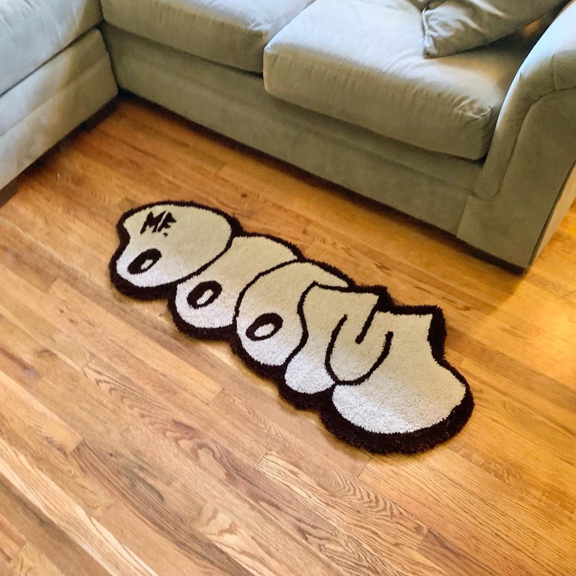 MF DOOM Rug 45 X 18 Etsy
