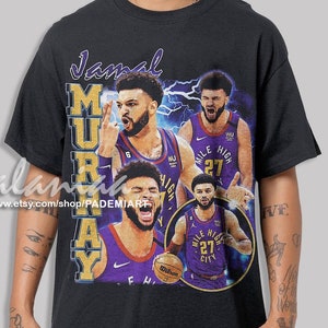 Jamal Murray Tshirt, Basketball Shirt, Bootleg 90s Graphic Tee