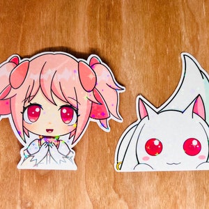 Magical Girl Madoka fanmade stickers