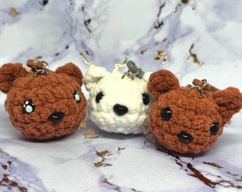 handmade crochet keychains