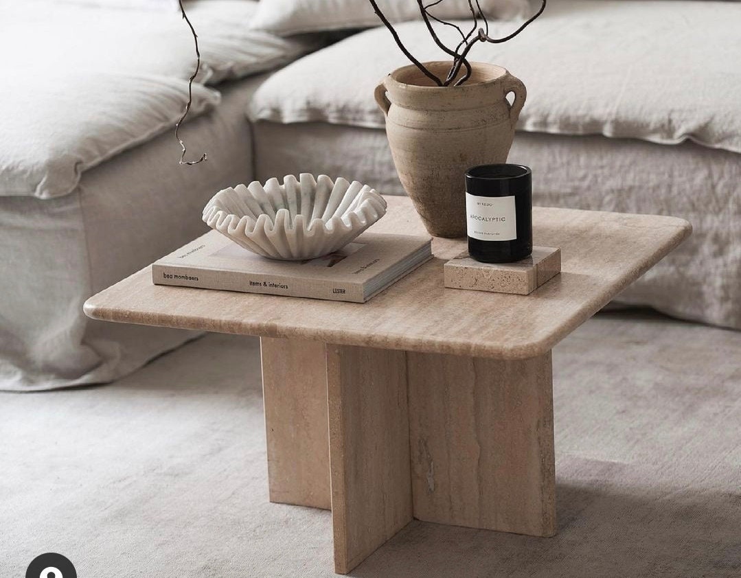 Travertin Couchtisch Etsy