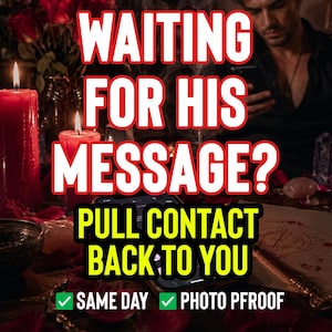 TEXT ME FAST spell, Contact Me Spell, Make Him Contact You Fast, Communication Spell, Reconciliation